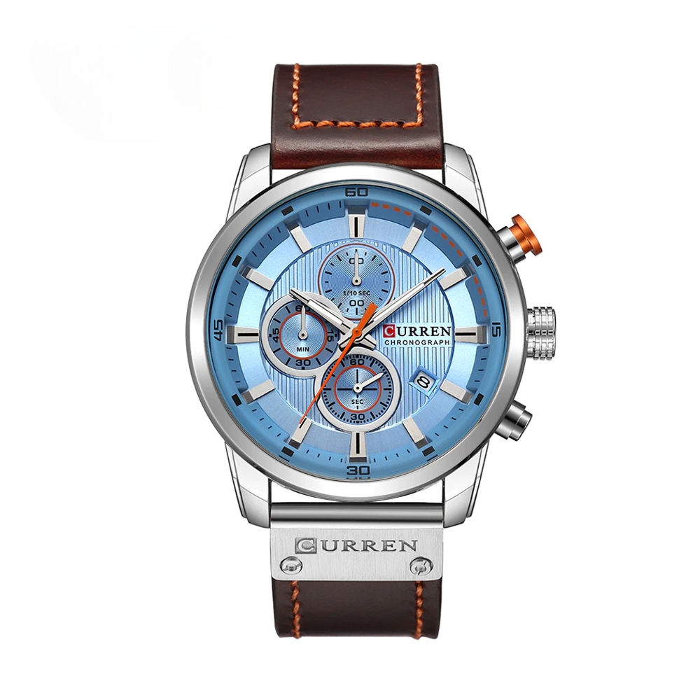 RELOJ CURREN 8291 - CRONÓGRAFO CON CORREA DE CUERO