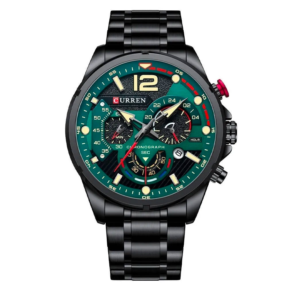 RELOJ CURREN 8395 - CRONÓGRAFO MULTIFUNCIONAL