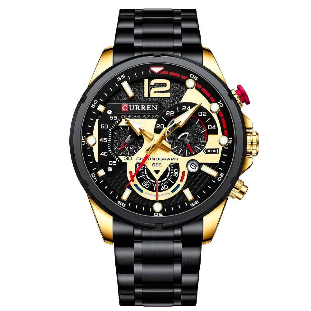 RELOJ CURREN 8395 - CRONÓGRAFO MULTIFUNCIONAL