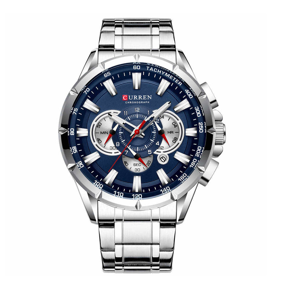 RELOJ CURREN 8363 - CRONÓGRAFO DE ACERO INOXIDABLE