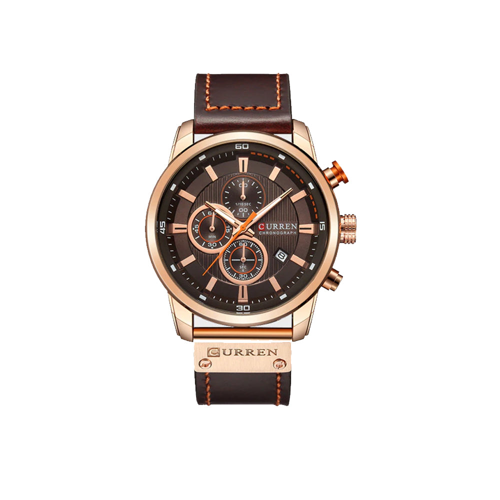 RELOJ CURREN 8291 - CRONÓGRAFO CON CORREA DE CUERO