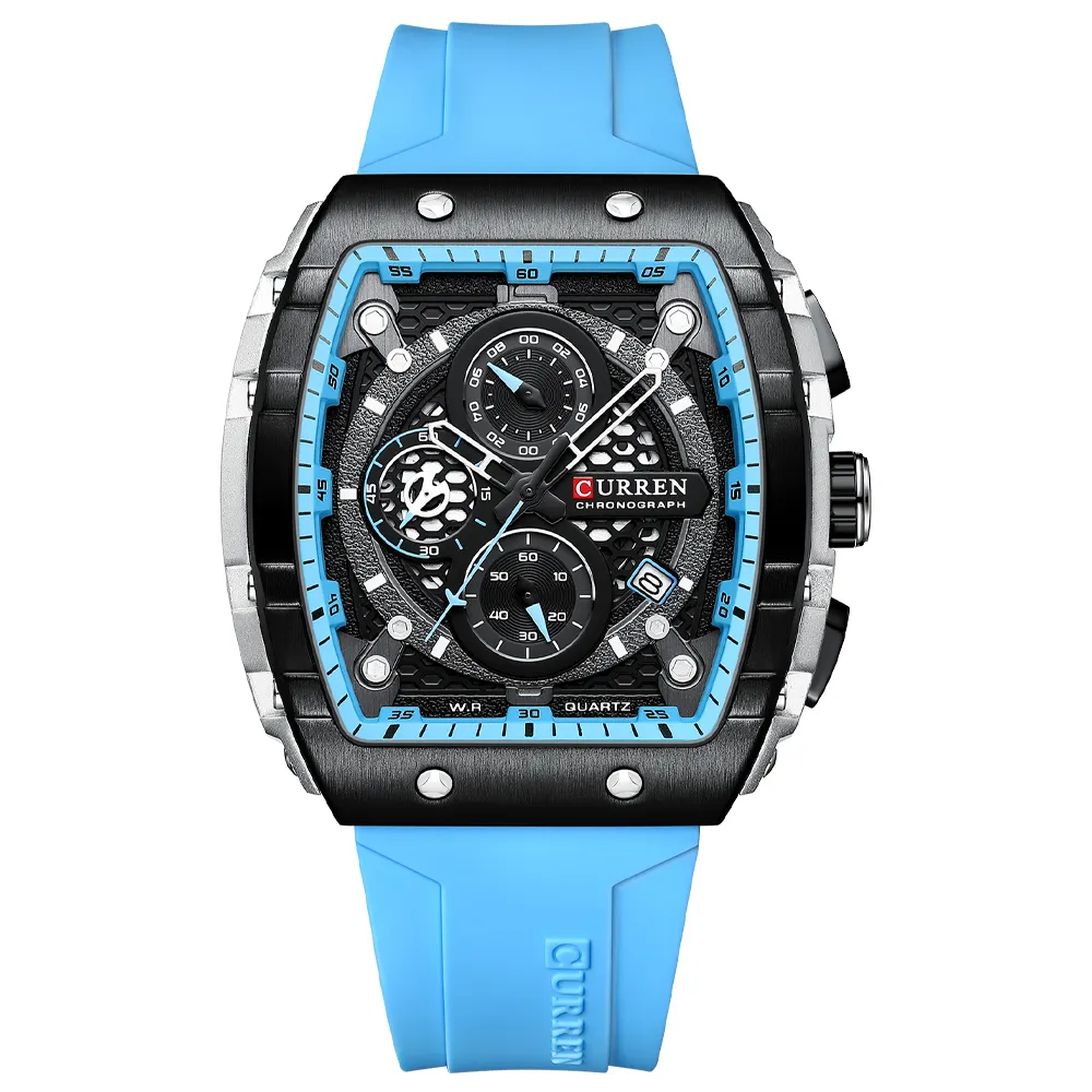 RELOJ CURREN 8442 - DISEÑO TIPO RICHARD MILLE