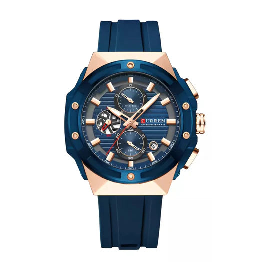 RELOJ CURREN 8462 - DEPORTIVO CON CORREA DE SILICONA