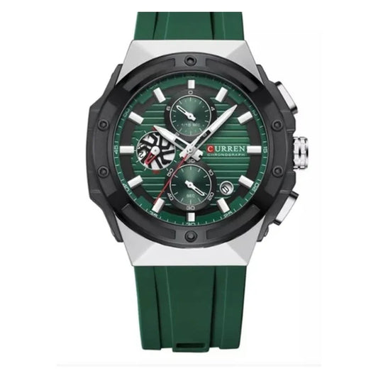 RELOJ CURREN 8462  CORREA DE SILICONA