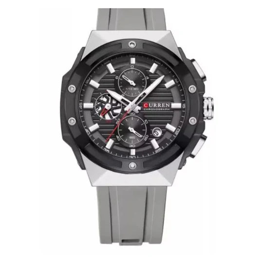 RELOJ CURREN 8462  CORREA DE SILICONA